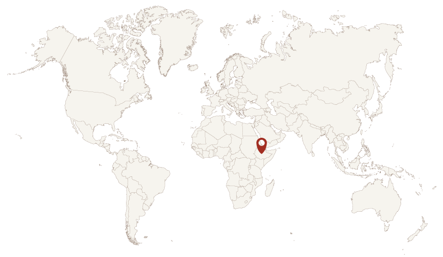 ethiopia coffee map