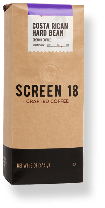 Costa Rican Hard Bean - Screen 18 Coffee